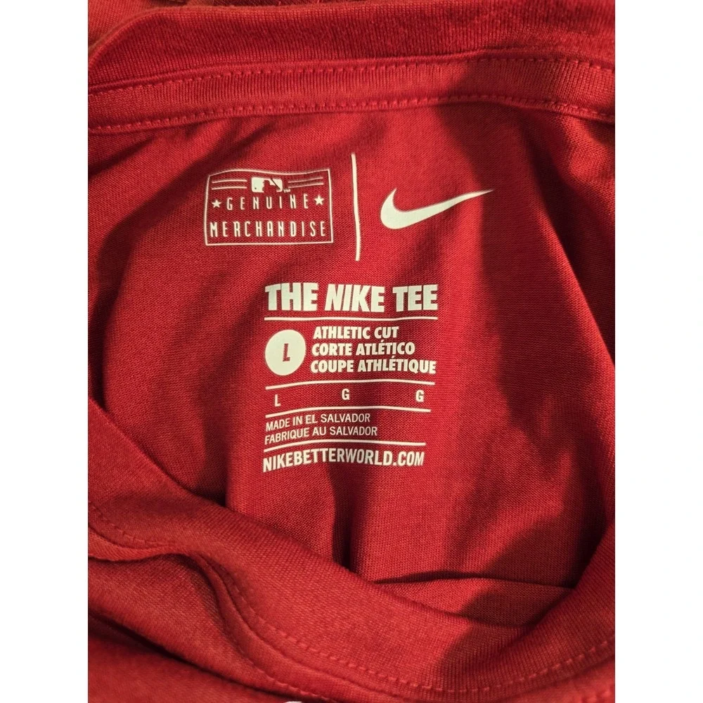 Nike Dri-Fit T-Shirt Los Angeles Angels MLB‎ Men's Red Size Large Simmons #2 NWT